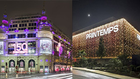 PRINTEMPS Department Store in France