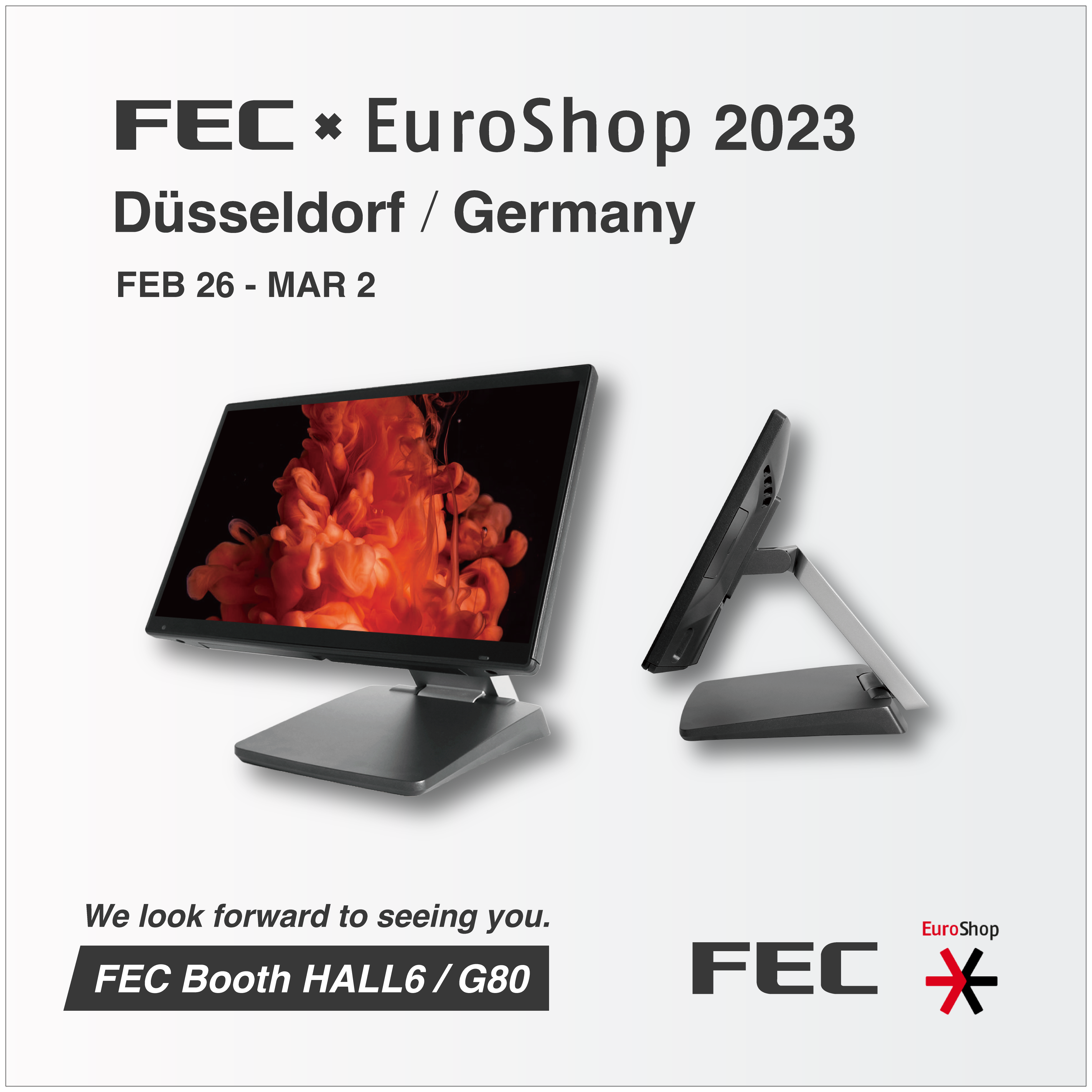 2023Euroshop_Booth_6G80, from Feb 26 ~ Mar.3
